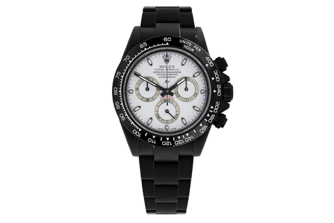 Rolex Cosmograph Daytona Black Oyster Bracelet Watch